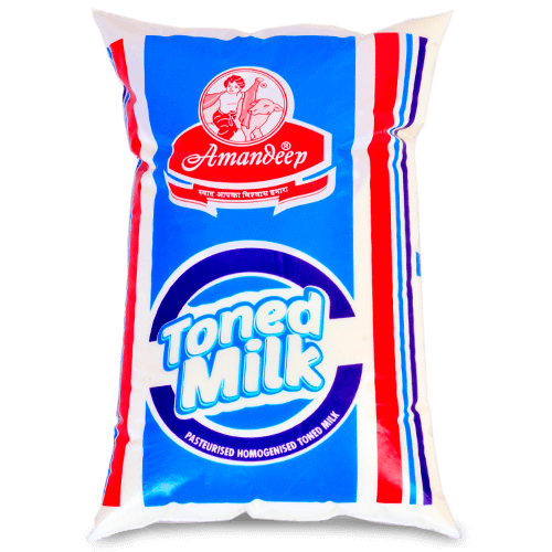 toned milk
