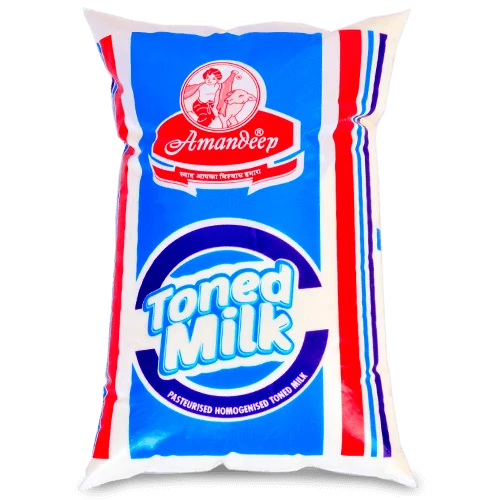 toned milk